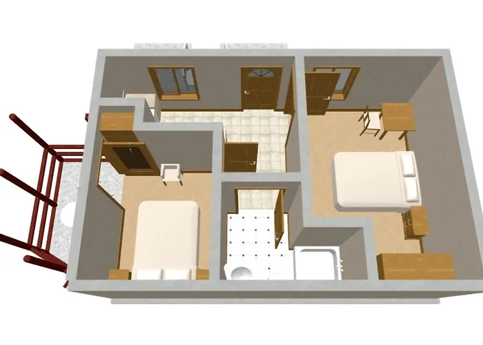 By The Sea Babine Kuce, Mljet - 610 古维达里